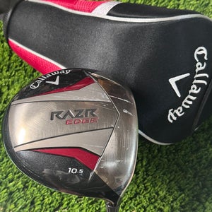 Right Handed Callaway Golf RAZR Edge Driver 10.5° Graphite Regular Flex  + HC