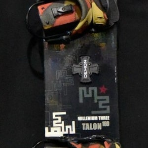 MILLENIUM 3 TALON SNOWBOARD SIZE 160 CM WITH UNION LARGE BINDINGS