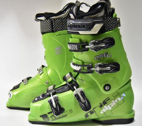 ALPINA ONE 12 SKI BOOTS MEN SIZE 27.5/9.5