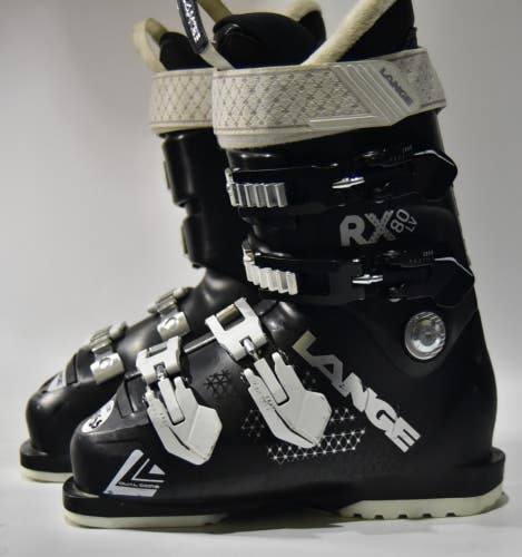LANGE RX 80 W LV SKI BOOTS WOMEN SIZE 22.5/5.5