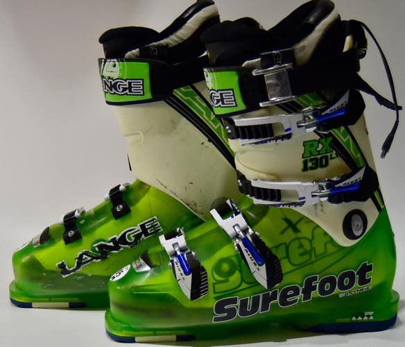 LANGE RX 130 LV SKI BOOTS MEN SIZE 26.5/8.5