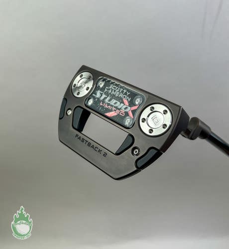New RH Scotty Cameron Studio X Limited Fastback 2 35" Putter Graphite Golf Club