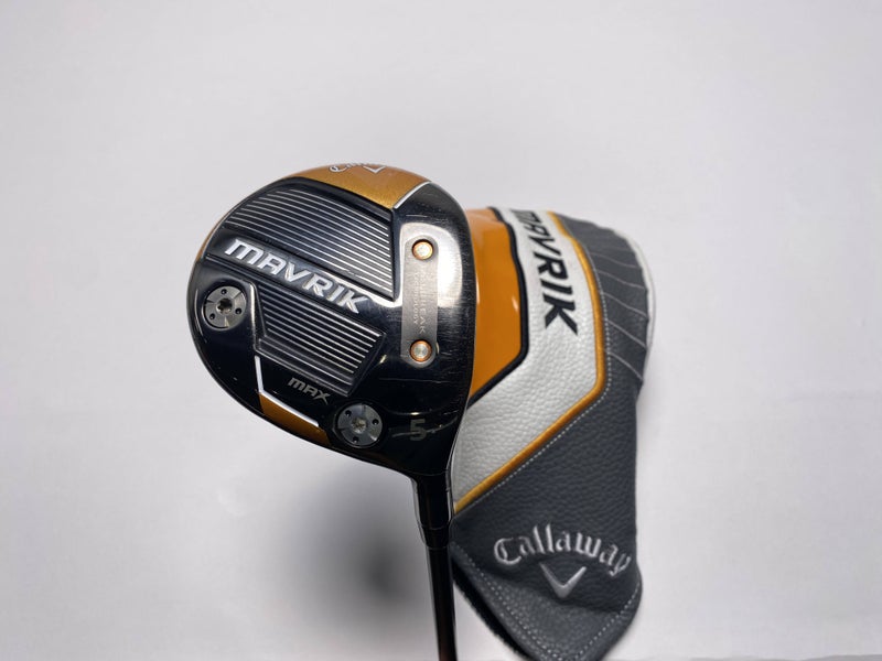 Callaway Mavrik Max 5 Fairway Wood 18* UST Mamiya Helium 5F3 Regular RH HC