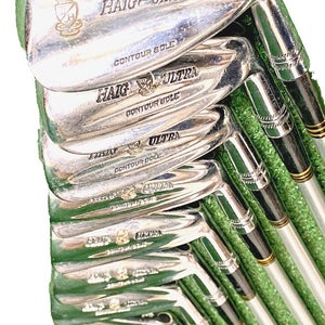 Walter Hagen Haig Ultra Contour Sole Fluid Feel Iron Set 2-PW RH Stiff 5i 37.5"