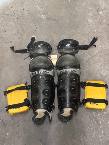 Black Easton Catcher's Leg Guard 12.75"
