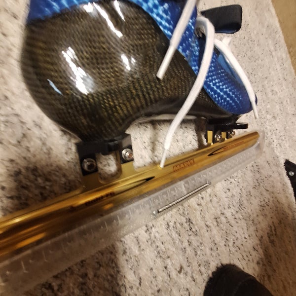 Maple Gold FG Speed Skates | SidelineSwap | Buy and Sell on SidelineSwap