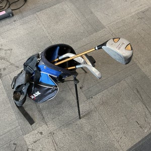 Used TOUR LOGIC JR SET Jr Package Set RH Royal Blue 5 Piece 11614-S000227191