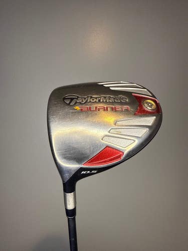 Taylormade Burner 460 Driver 10.5 Fujikura Re-Ax 65 Stiff Flex Lefty 45.5 +HC