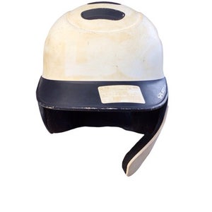 Used BoomBah BCH2-JR 6 1/4 - 7 Batting Helmet No Mask White And Navy Blue XS 11760-S000085505