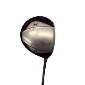 Used Nickent GENEX TI Mens Fairway Wood RH 3 Wood 11760-S000085500