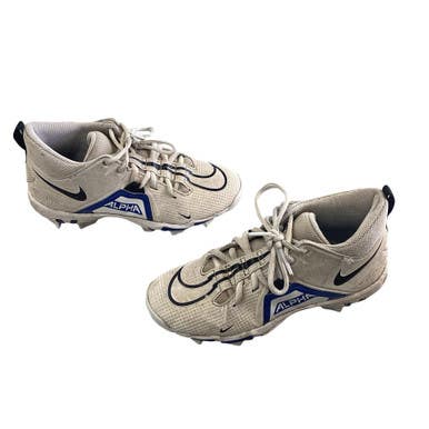 Used Nike ALPHA Jr FB Cleats White Junior 04 11760-S000085468