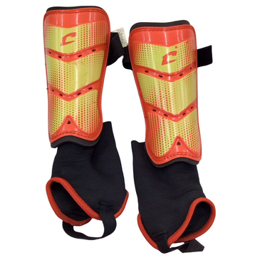 Used Champro Soccer Shin Guards Junior Orange SM 11760-S000085463