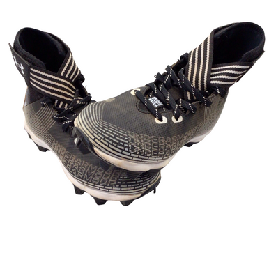 Used Under Armour Jr FB Cleats Black Junior 03.5 11760-S000085464