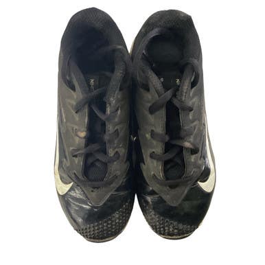 Used Nike VAPOR BB/SB Cleats Black Youth 12.0 11760-S000085427