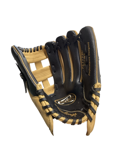 Used Rawlings PLAYER SERIES BB/SB Glove RH Throw Brown And Black 11 1/2" 11613-S000173757