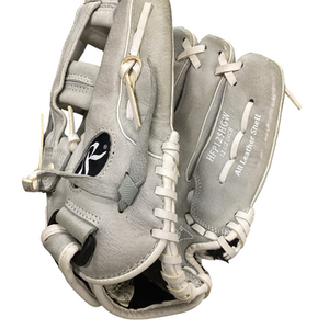 Used Rawlings HIGHLIGHT SERIES BB/SB Glove RH Throw Grey 12 1/2" 11613-S000173758