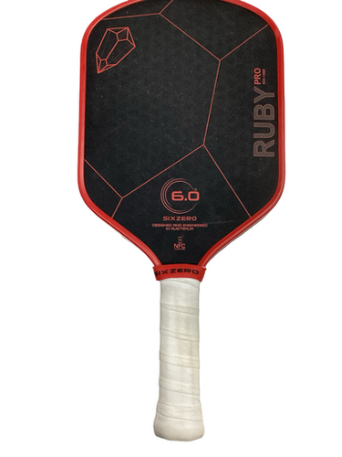 Used SIXZERO Pickleball Racquet Red 11613-S000173791