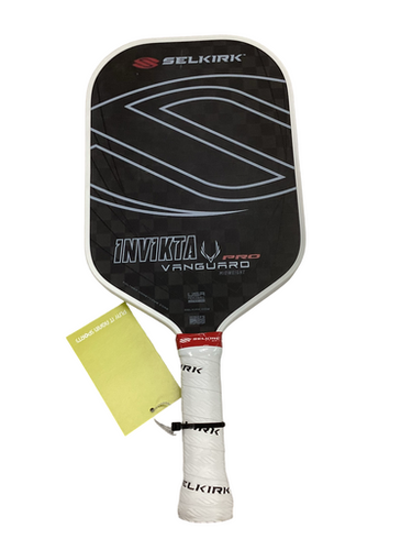 Used Selkirk INVIKTA VANGUARD PRO MIDWEIGHT Pickleball Racquet Black 11613-S000173777