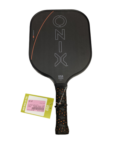 Used Onix EVOKE PREMIER 14 Pickleball Racquet Black 11613-S000173778