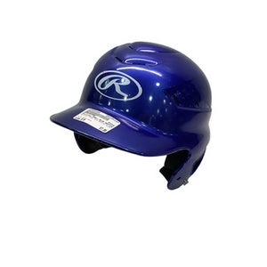 Used Rawlings SMALL BLUE BATTING HELMET Batting Helmet No Mask Royal Blue S/M 11347-S000261022