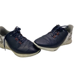 Used Mens Golf Shoes Black And Navy Blue Senior 8.5 11347-S000260974