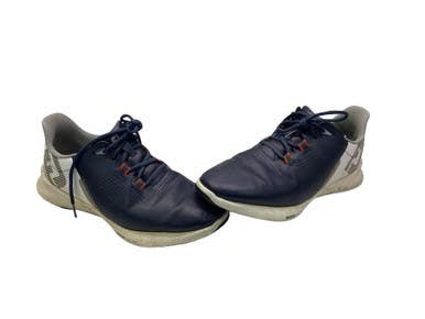 Used Mens Golf Shoes Black And Navy Blue Senior 8.5 11347-S000260974