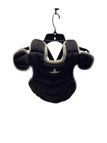 Used All Star ALL STAR CHEST PROTECTOR Catchers Chest Protector Black Junior 11347-S000261134