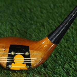 VINTAGE MACGREGOR TOURNEY MT3W PERSIMMON 3 WOOD RH, ORIGINAL GRIP ~ LOOK!!