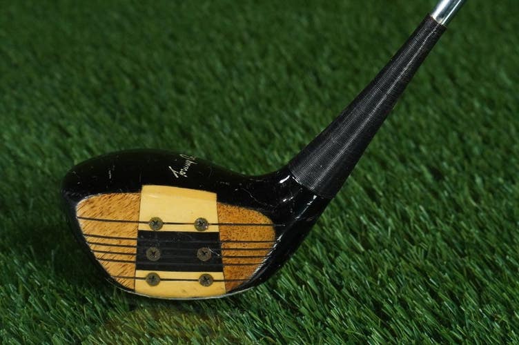 VINTAGE MACGREGOR TOMMY ARMOUR PERSIMMON WOOD DRIVER TRUE TEMPER TOURNEY RH