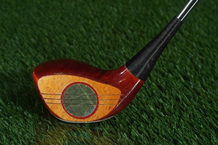 VINTAGE IMPACT PERSIMMON WOOD DRIVER RIGHT HANDED RH, REFINISHED HEAD ~ LOOK!!