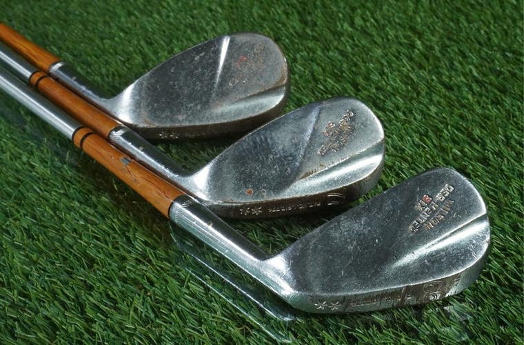 VINTAGE WILSON OGG-MENTED SIX SET 8, "66", "77" STEEL SHAFT RH ~ LOOK!!