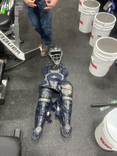 Used All Star CATCHERS SET Catchers Equipment Other 11337-S000476395