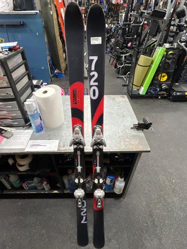 Used Salomon SEVENTWENTY Mens DH Ski/Binding Black 170 cm 11337-S000476392