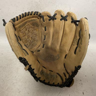 Used Rawlings LH120 Baseball Glove RH Throw Brown 12" 11855-S000196514
