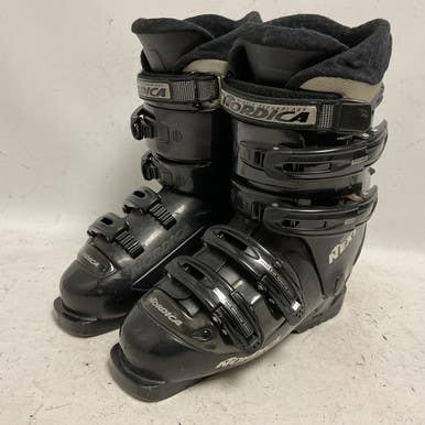 Used Nordica NEXT Mens DH Ski Boot Black 255 MP - M07.5 - W08.5 11855-S000196510