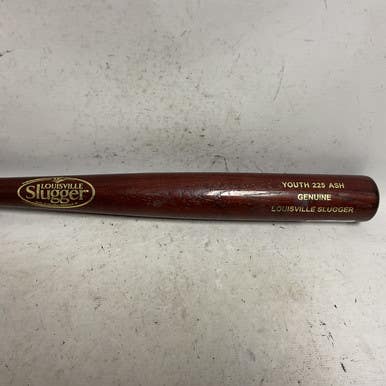 Used Louisville Slugger GENUINE 225 ASH BB/SB Wood Bat 29" 11855-S000196507