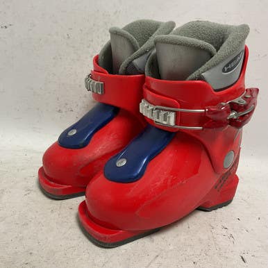Used Head CARVE HT1 Boys DH Ski Boot Red 165 MP - Y09 11855-S000196504
