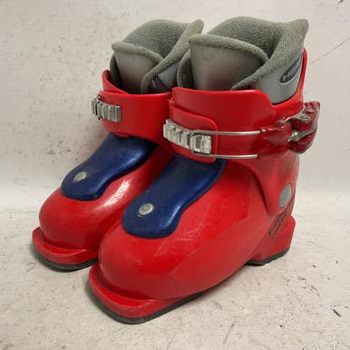 Used Head CARVE HT1 Boys DH Ski Boot Red 165 MP - Y09 11855-S000196505