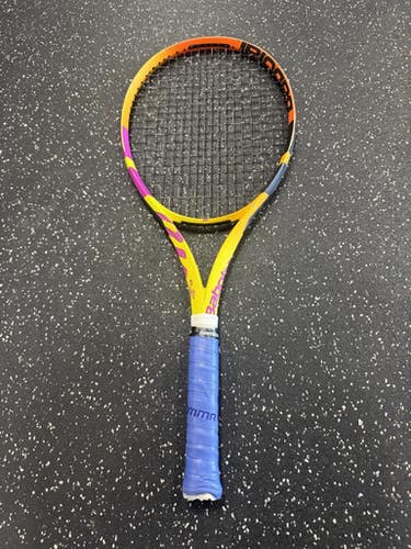 Used Babolat AERO MODULAR DRIVE 3 Adult Tennis Racquet Yellow Unknown 11849-S000034519
