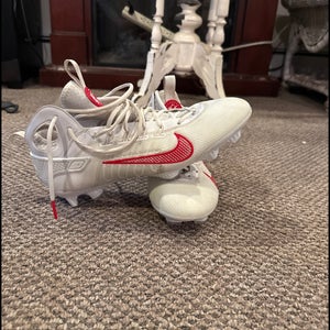 Men's Size M 11.0 (W 12.0) Adult Nike Huarache 9 Elite Mid Mid Top (Used)