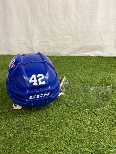 Large CCM Super Tacks X Helmet | OHL Brampton Steelheads