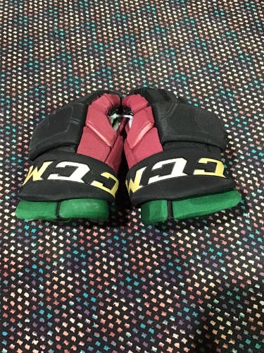Used CCM Arizona HGQL Gloves 14" Pro Stock