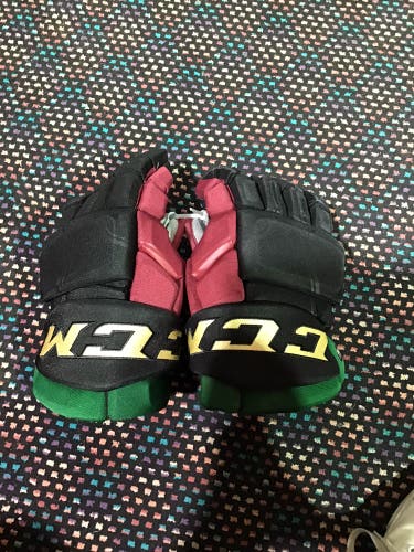 Used CCM Arizona HGQL Gloves 14" Pro Stock