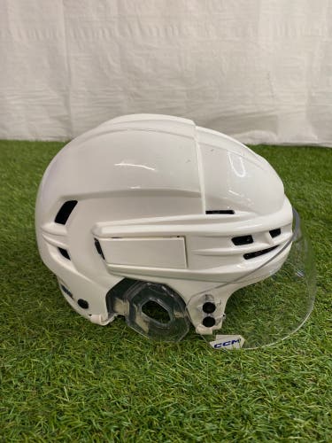 Medium CCM Super Tacks X Helmet | OHL Brampton Steelheads