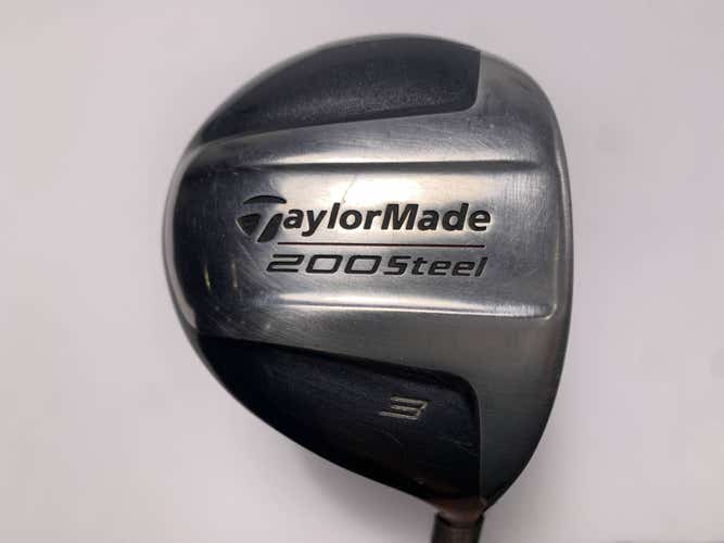 TaylorMade 200 Steel 3 Fairway Wood 15* Stiff Steel Mens RH