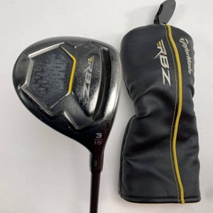 TaylorMade RocketBallz Black 3 Fairway Wood 15* RocketFuel 55g Stiff RH HC