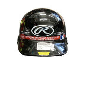 Used Rawlings BATTING HELMET Batting Helmet No Mask Black One Size 11846-S000097239