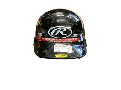 Used Rawlings BATTING HELMET Batting Helmet No Mask Black One Size 11846-S000097239