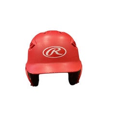 Used Rawlings BATTING HELMET Batting Helmet No Mask Red MD 11846-S000096305