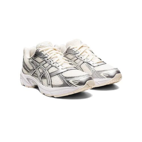Asics Gel-1130 1202A164-107 Women's US 5 Cream Pure Silver Running Shoes FL4459
